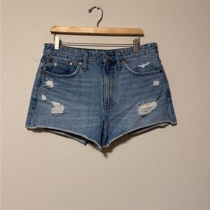 Madewell Relaxed Denim Shorts
